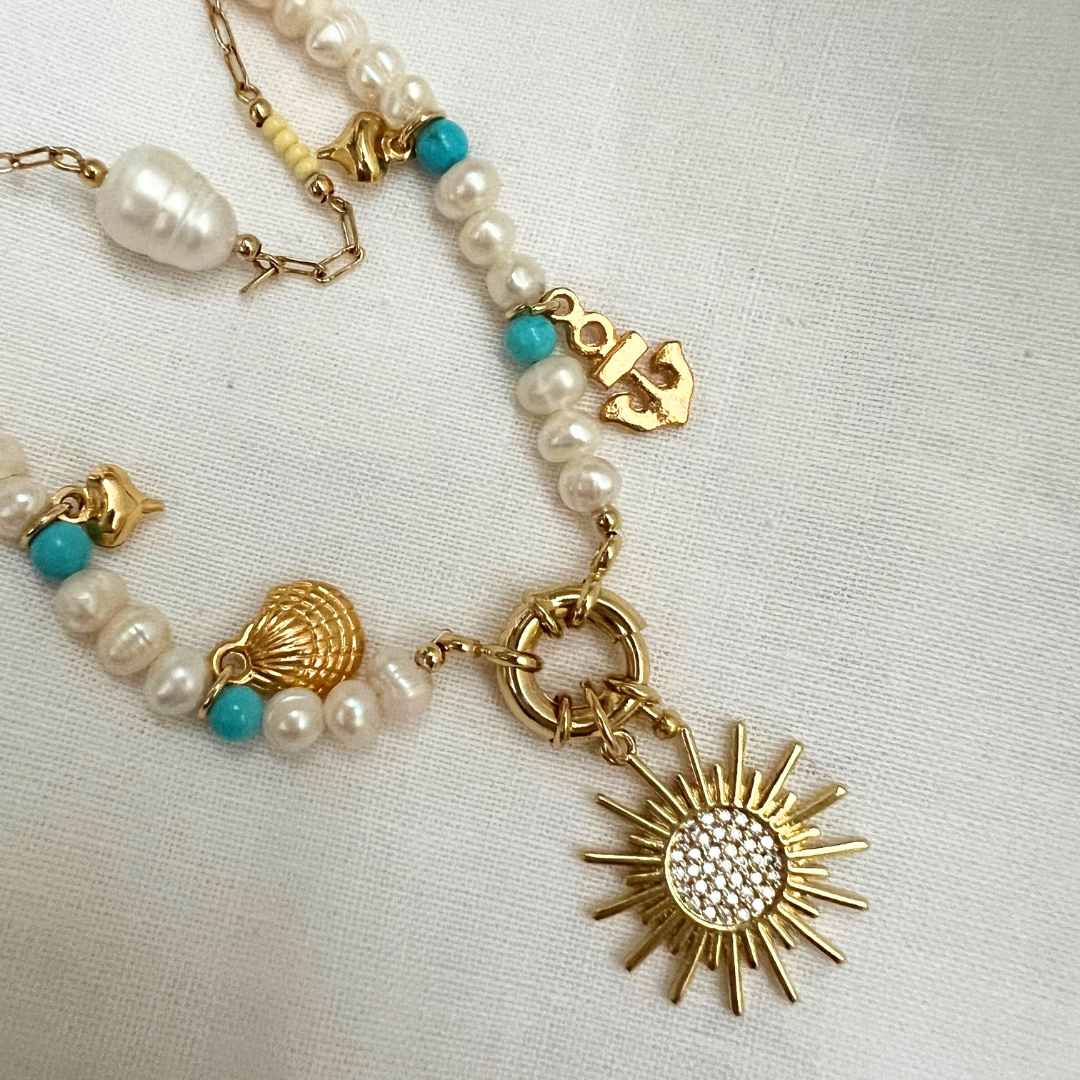 Collar Perlas y Ostras