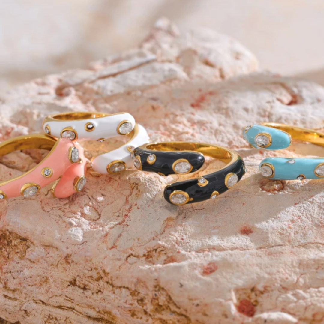 Anillos de colores