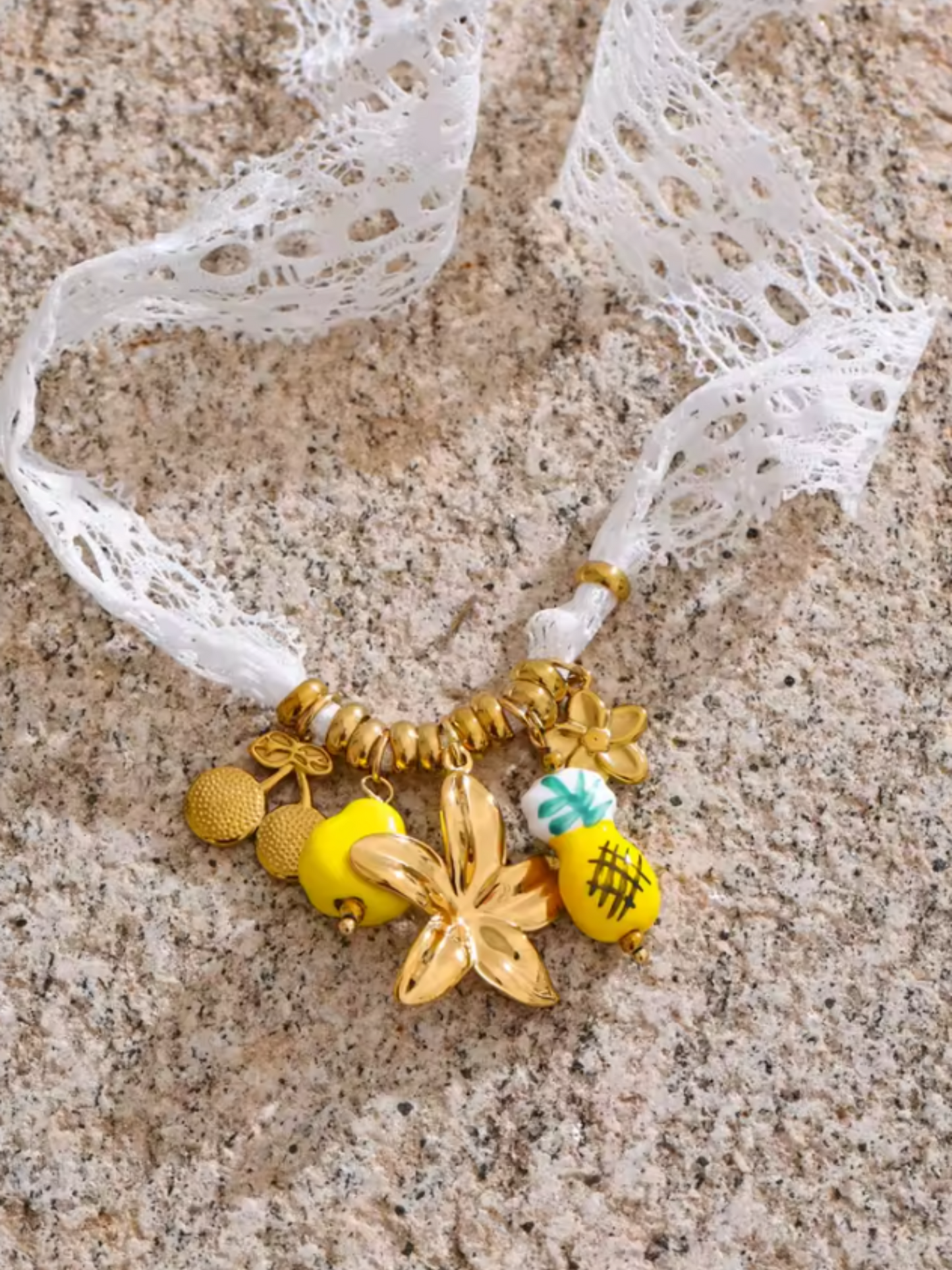 Bandana de Encaje del Caribe