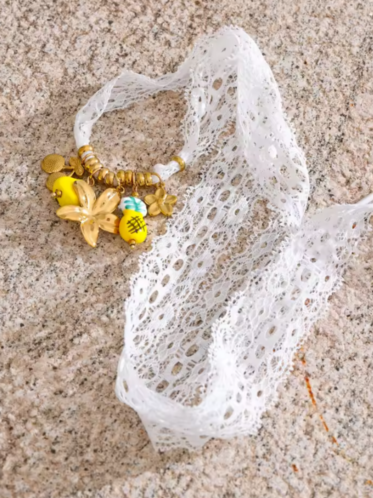 Bandana de Encaje del Caribe