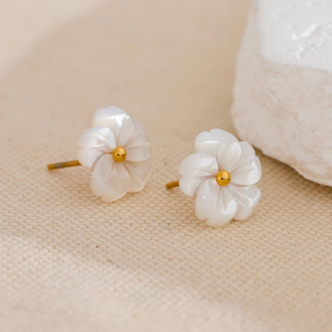 Arete Flor de Concha