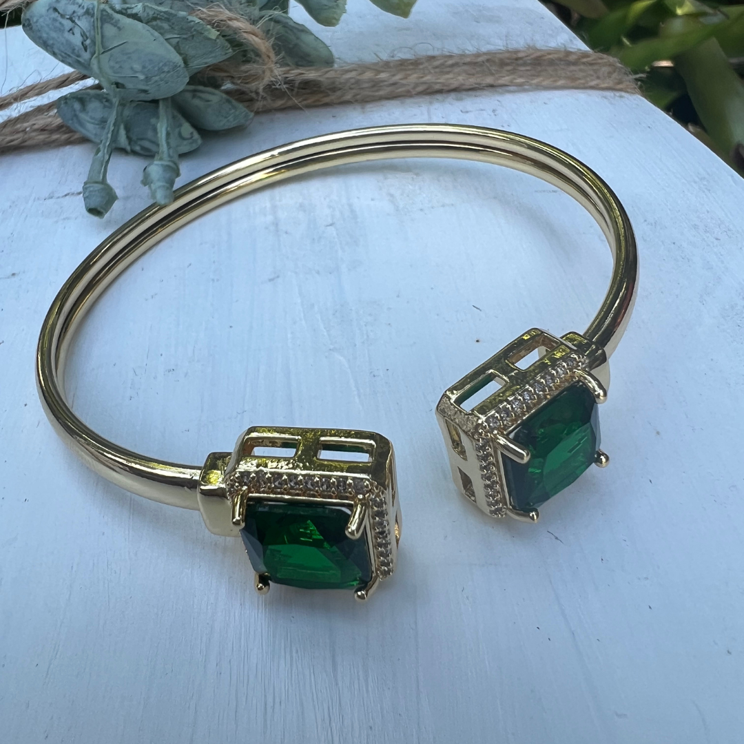 Pulseras Piedra Cuadrada