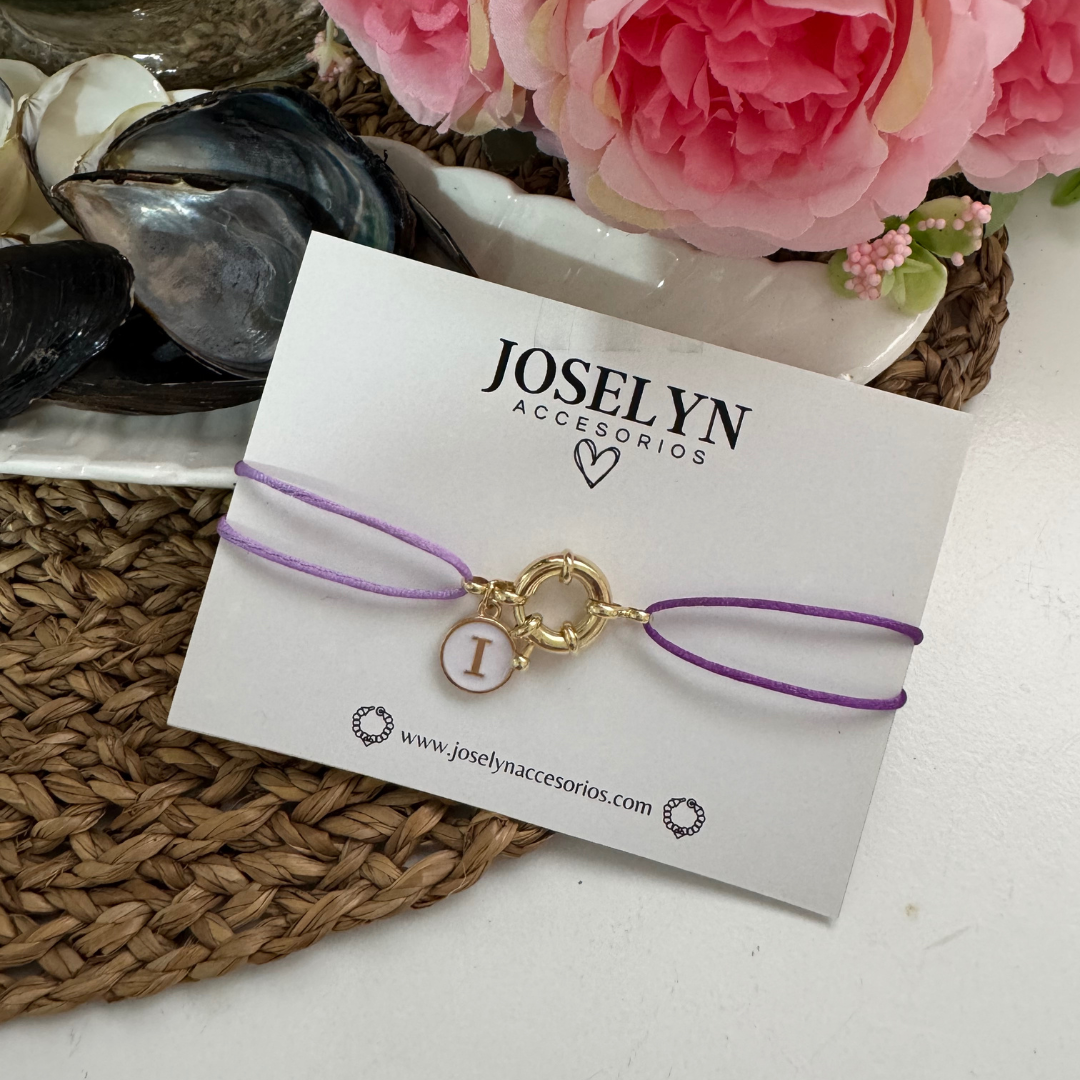 Pulsera Marina-Pulsera en hijo con dijen