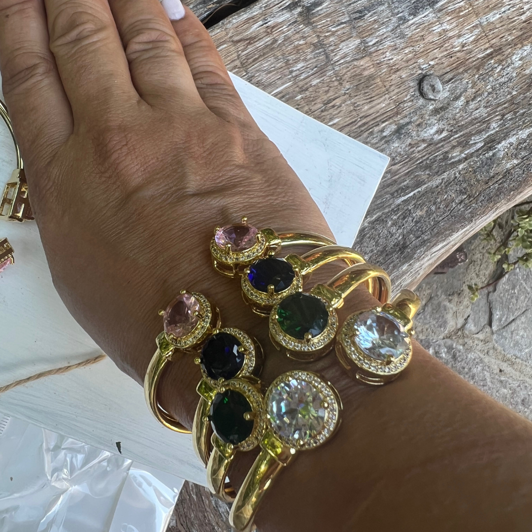 Pulsera Piedras Redondas