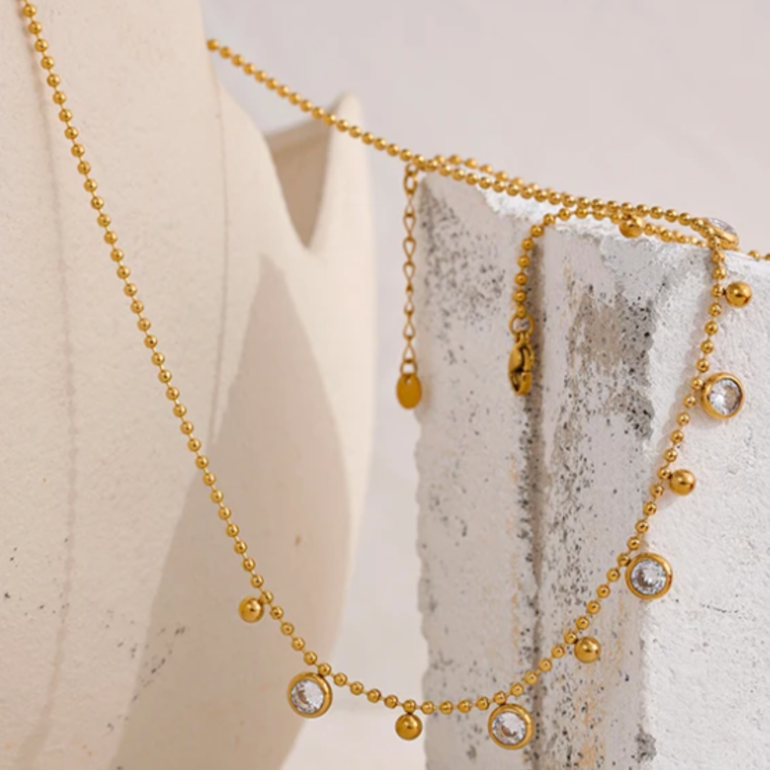 Cadena Zirconia Maria