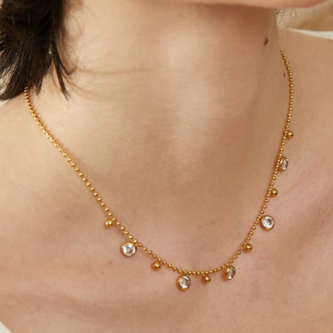 Cadena Zirconia Maria