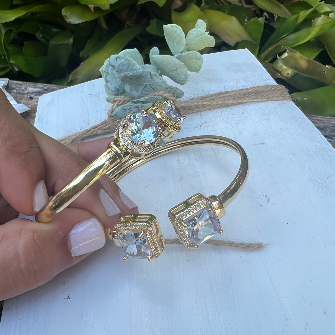 Pulseras Piedra Cuadrada