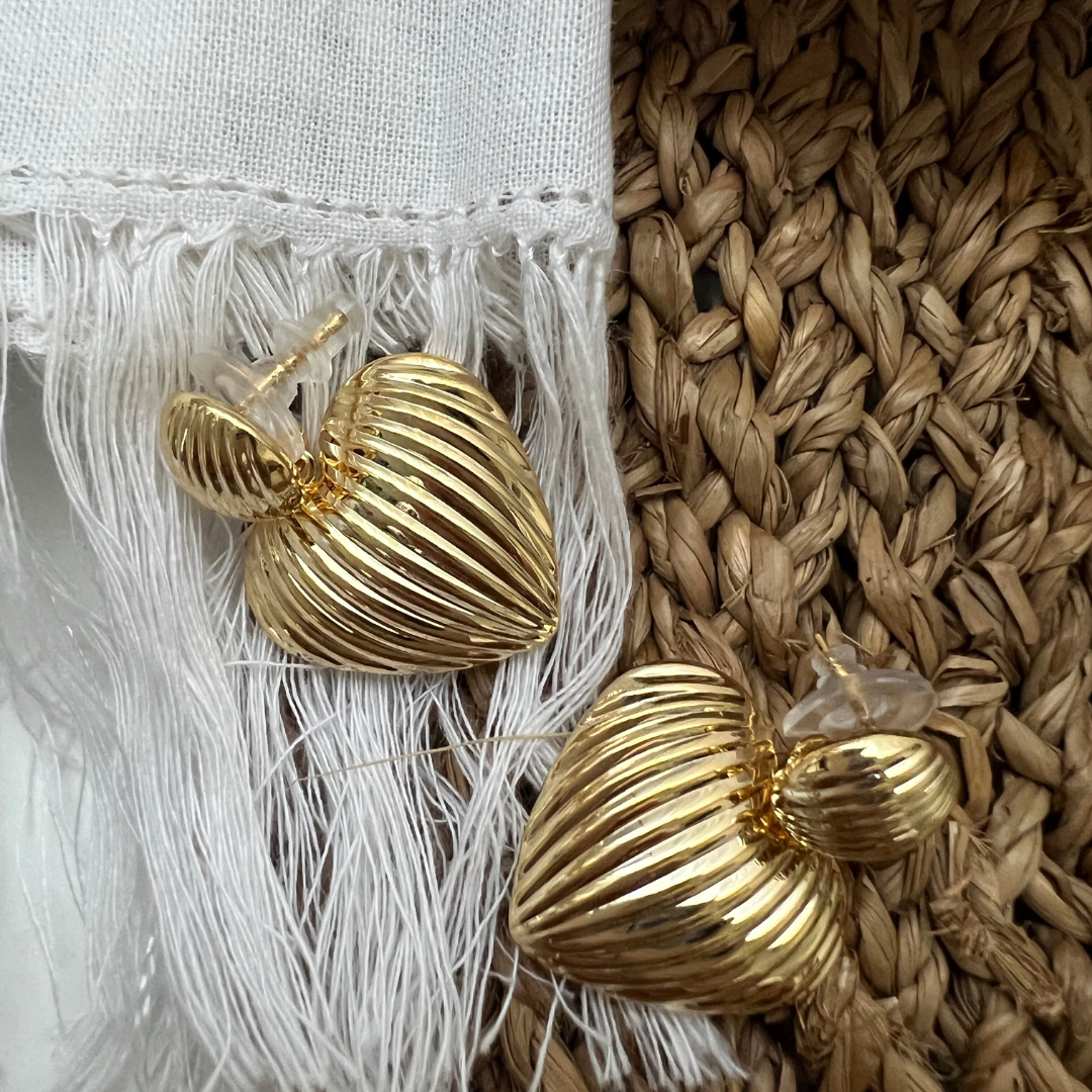 Aretes Helen Corazón