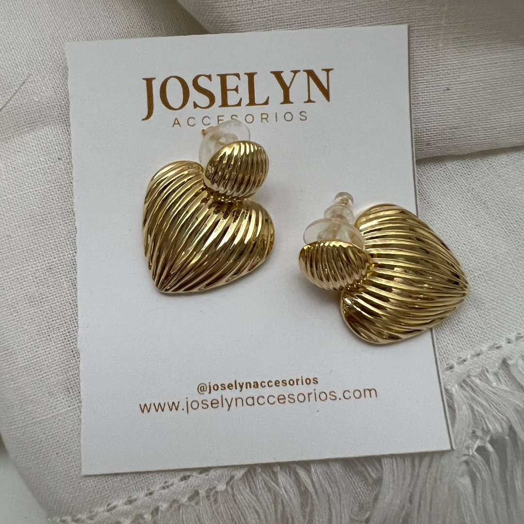 Aretes Helen Corazón
