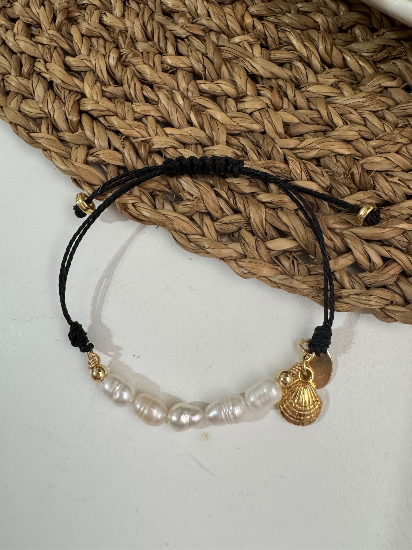 Pulsera Perla & Hilo