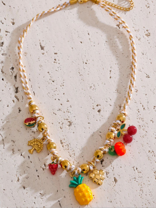 Collar de Frutas Tropicales