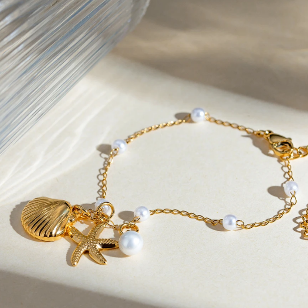 Pulsera Perla Marina