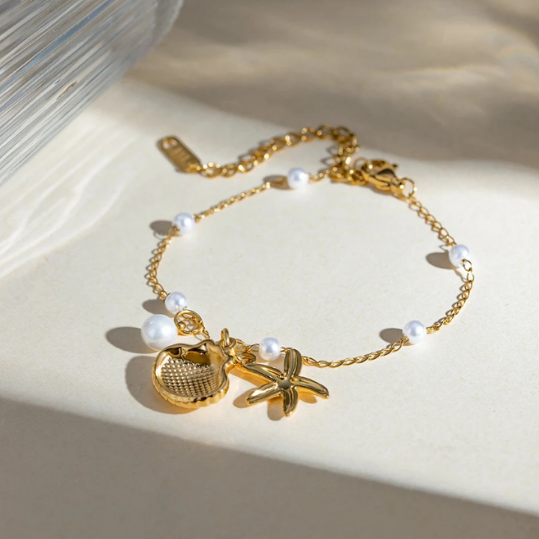 Pulsera Perla Marina