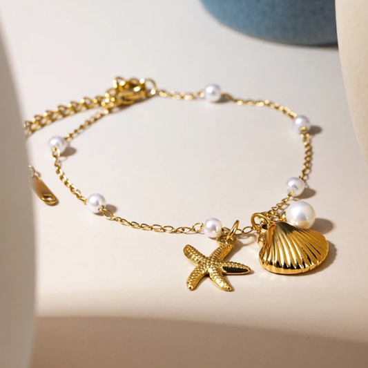 Pulsera Perla Marina