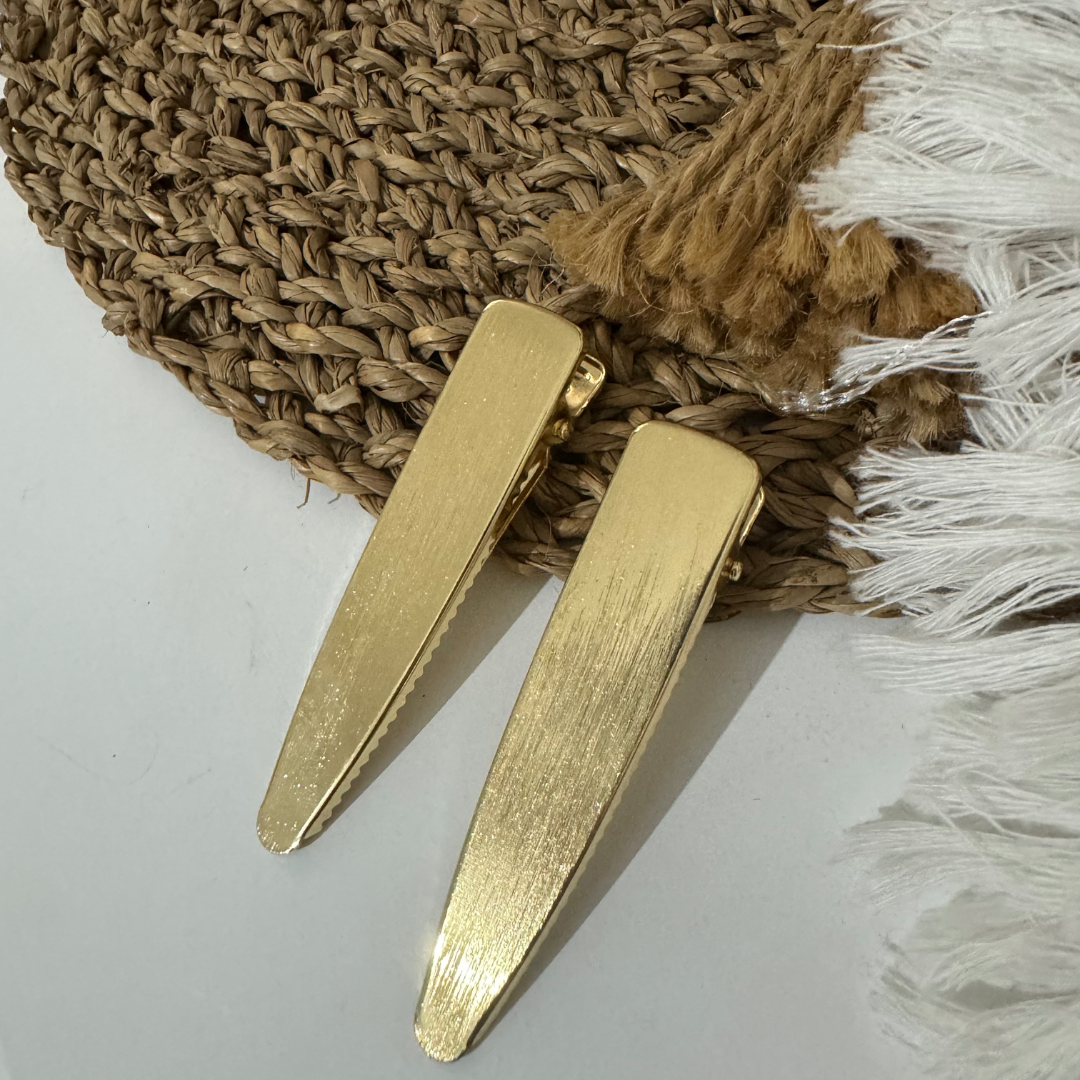 Ganchos Cabello Dorados