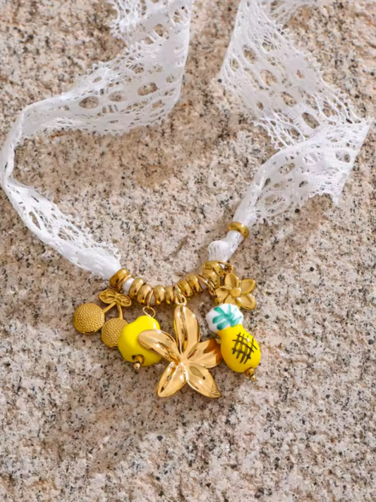Bandana de Encaje del Caribe