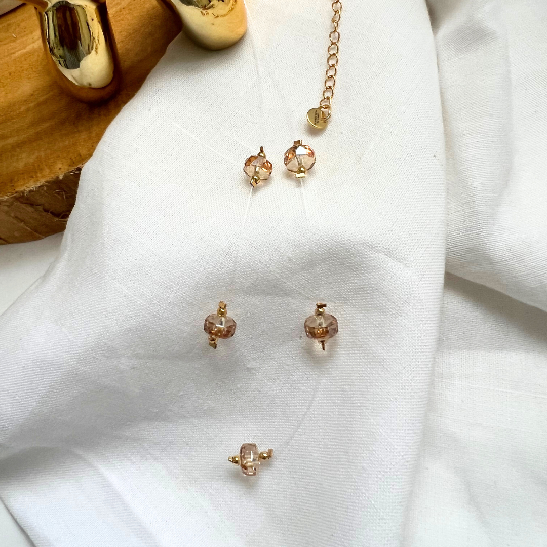 Cadena Simple con Piedras