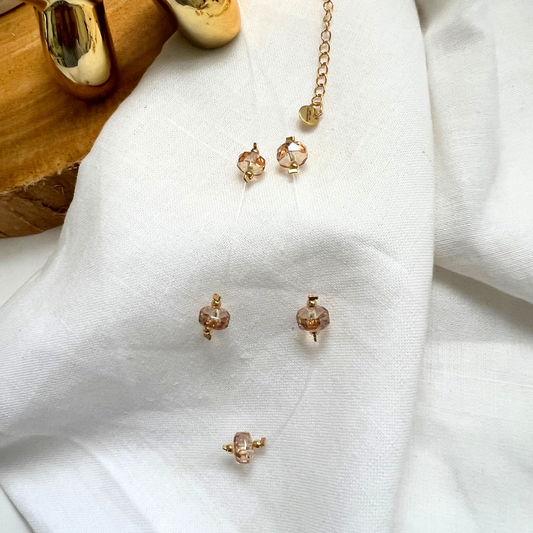 Cadena Simple con Piedras