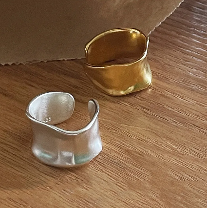Anillo Geométrico Chato