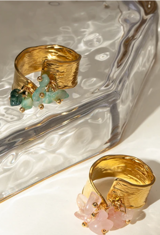 Anillos Rosa Verde