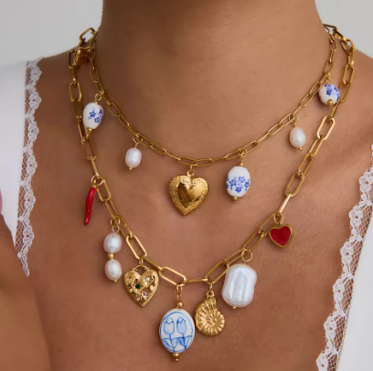 Collar Azul Caribe
