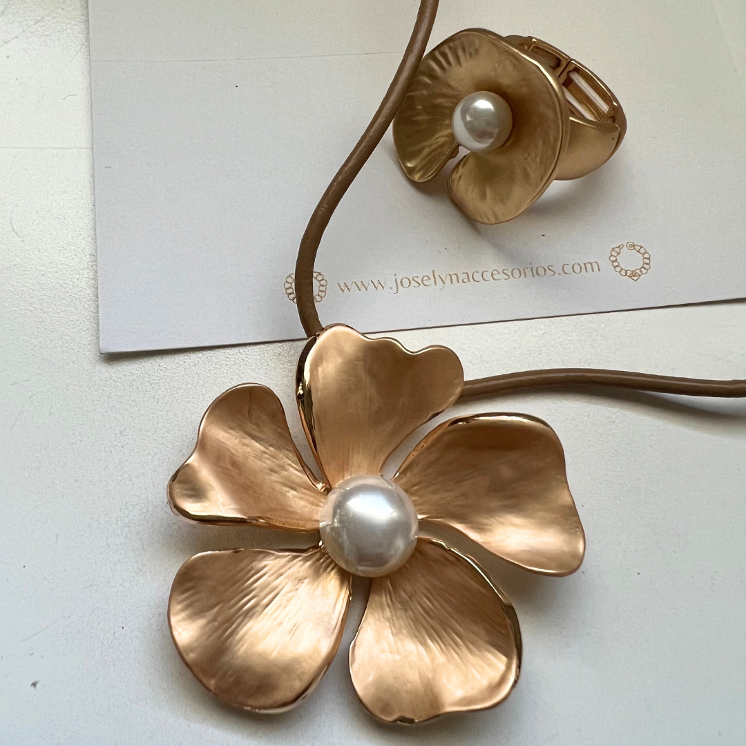 Collar de cordon Dorado