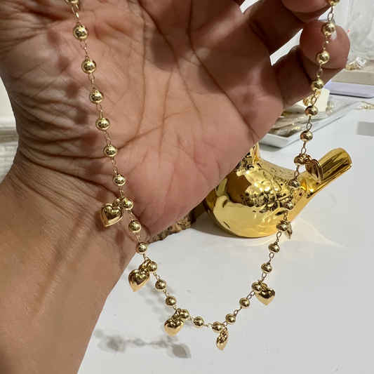 Cadena Corazones por siempre