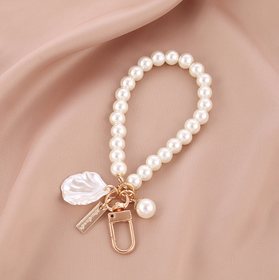 LLavero Pulsera Perla