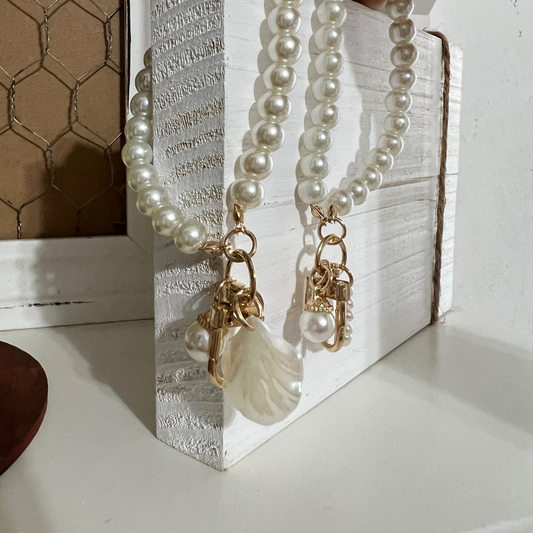 LLavero Pulsera Perla