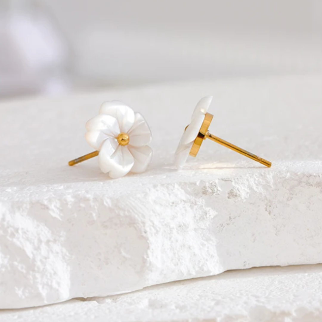 Arete Flor de Concha