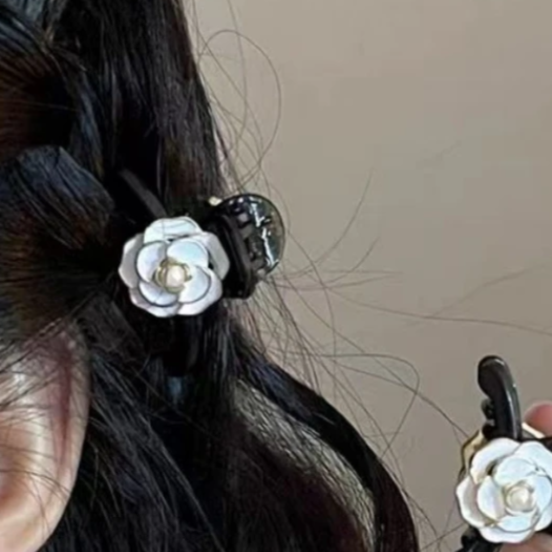 Mini Pinza de Pelo en Flor