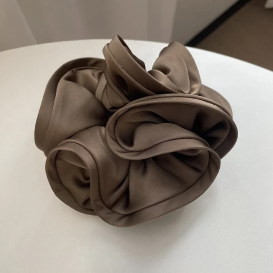 Scrunchies de Seda Para el Cabello