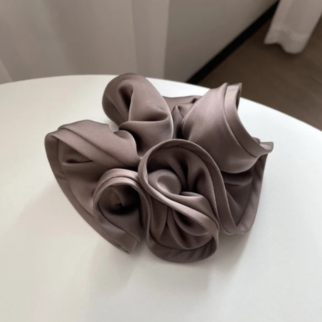 Scrunchies de Seda Para el Cabello
