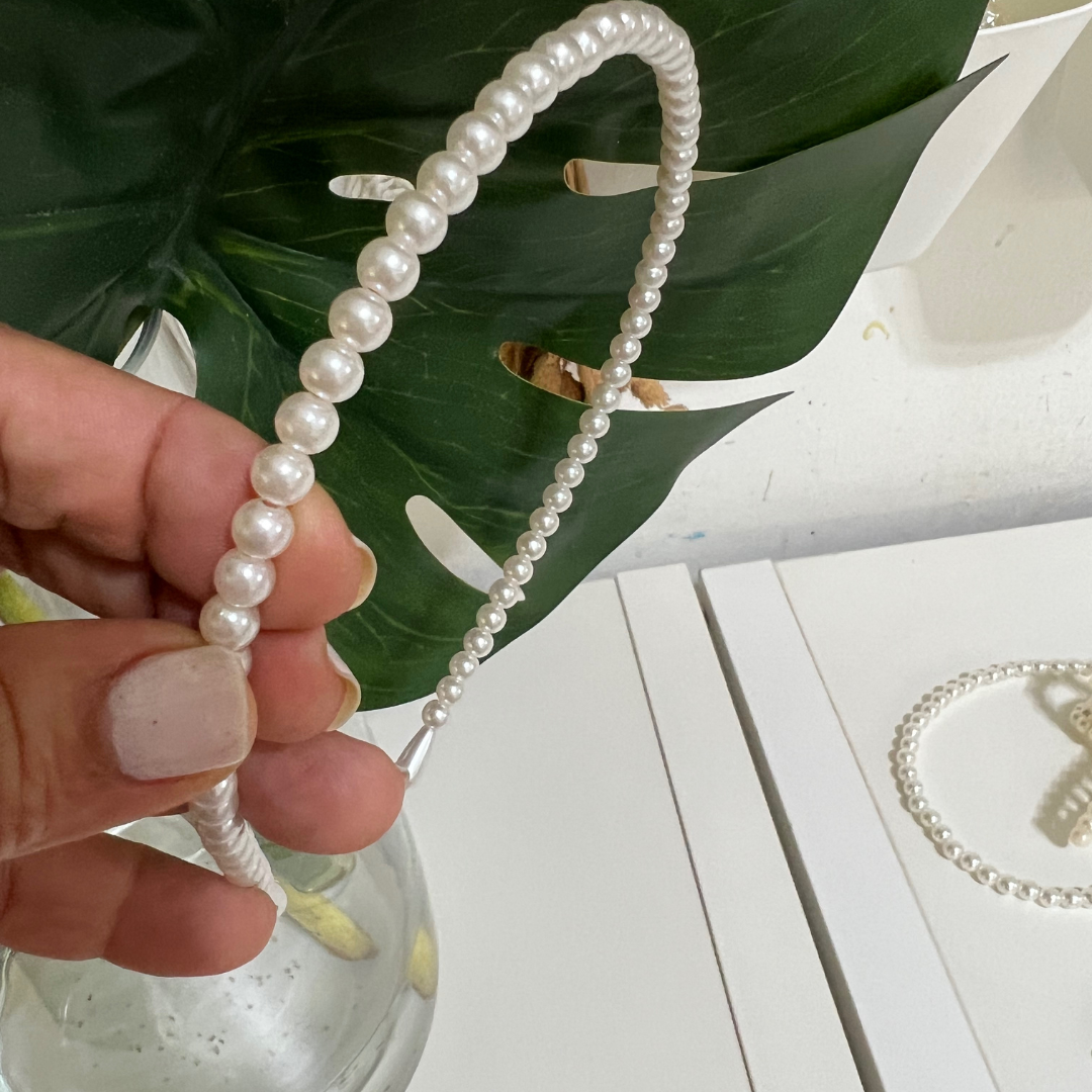 Cintillos Perla para Pelo