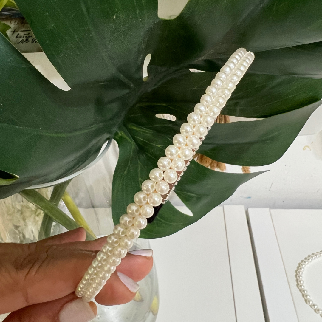 Cintillos Perla para Pelo