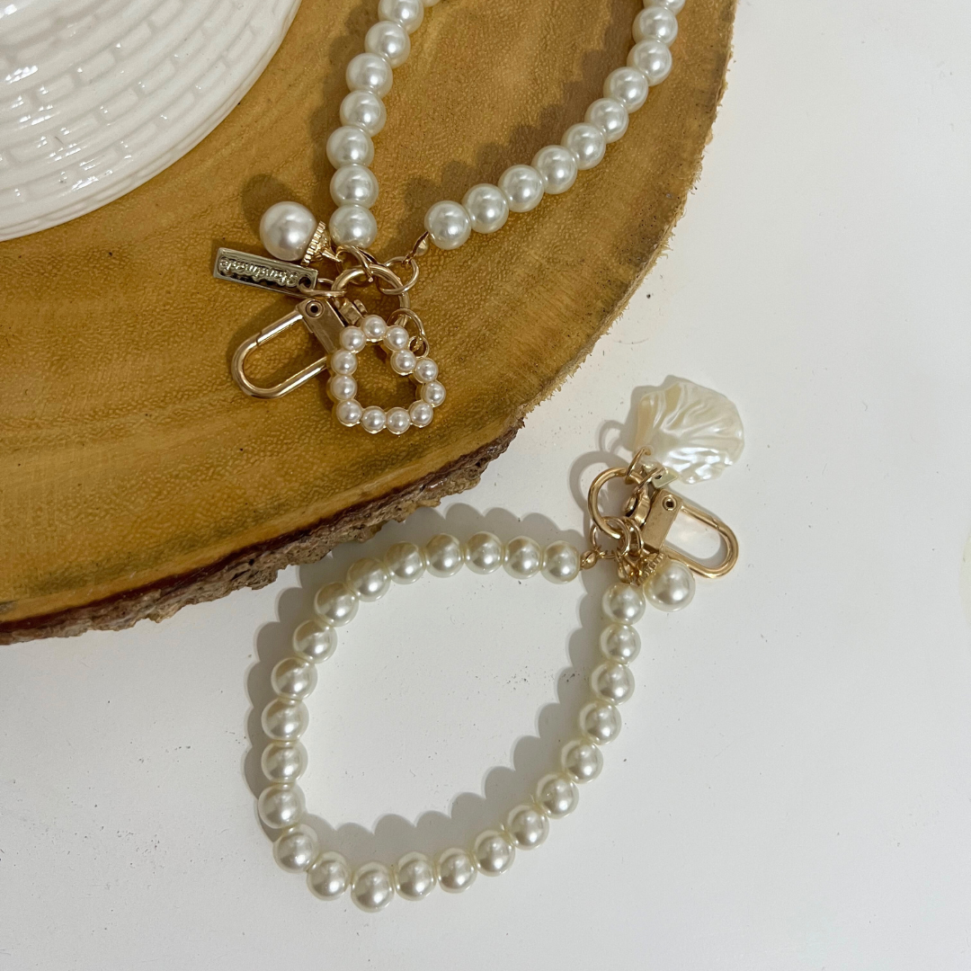 LLavero Pulsera Perla