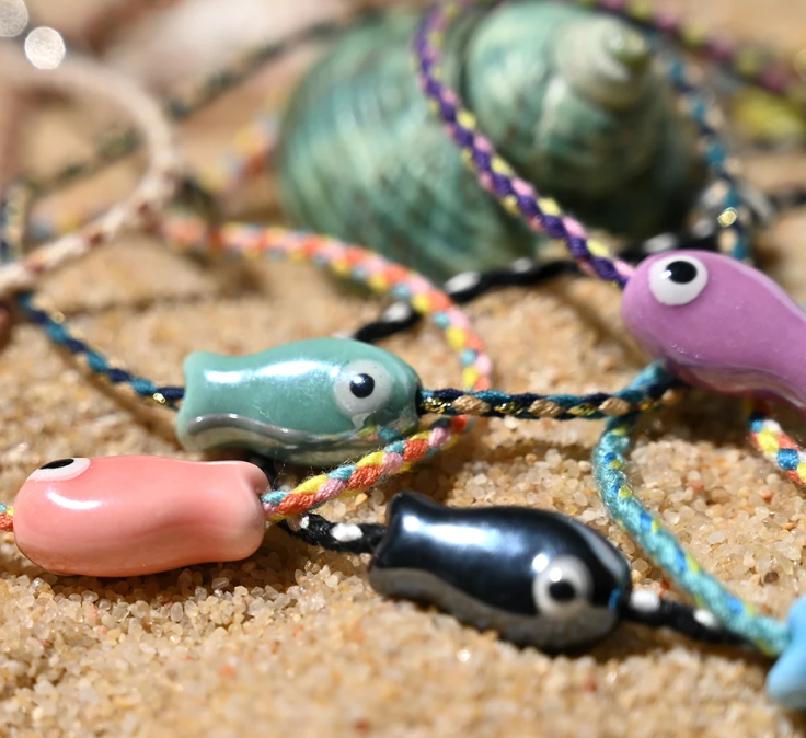 Pulsera Pez- Pulsera de Hilo
