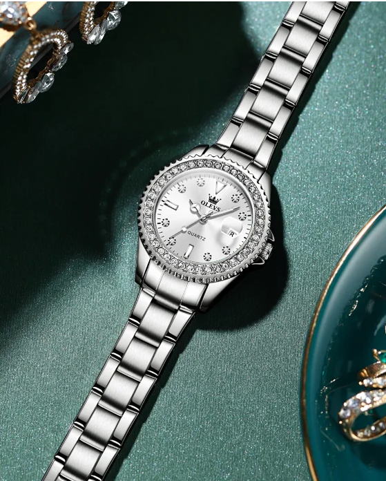 Reloj Alondra en Plateado