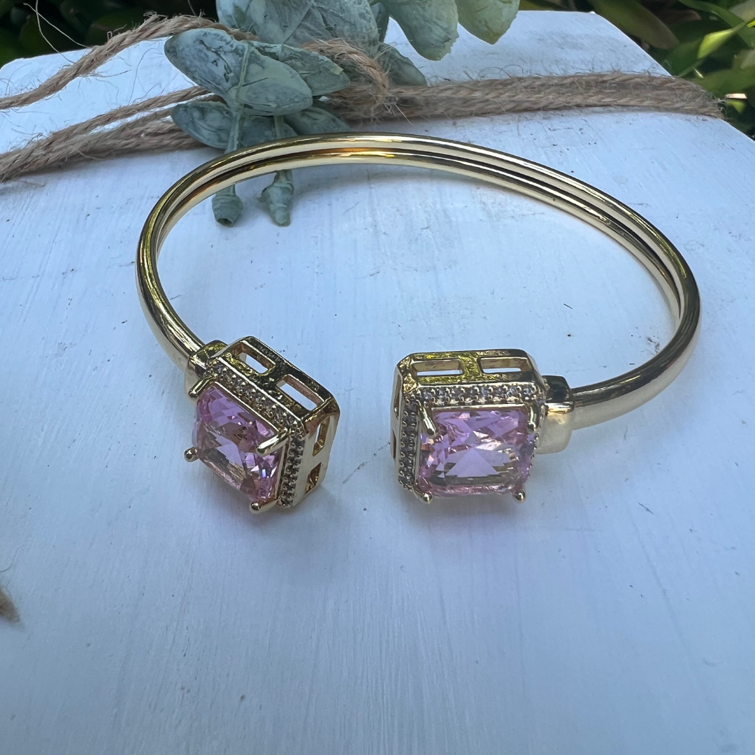 Pulseras Piedra Cuadrada